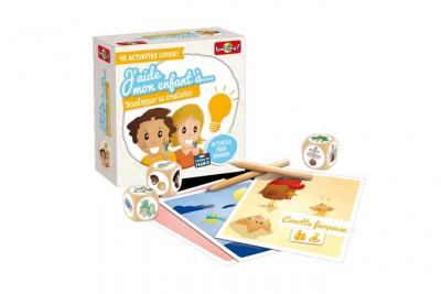 BIOVIVA Jeu de d&eacute;couverte J'aide mon enfant &agrave; : D&eacute;velopper sa cr&eacute;ativit&eacute;