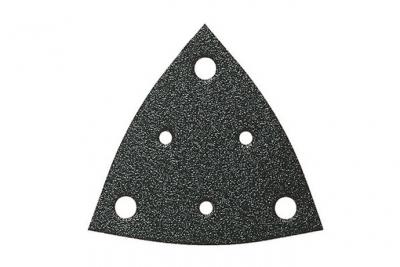 FEIN Jeu De 5 Triangles Abrasifs Perfor&eacute;s Grain 150  63717113049