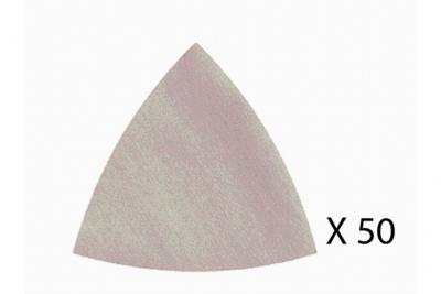 FEIN Jeu De 50 Triangles Abrasifs Super Souples Non Perfor&eacute;s Grain 240  63717126015