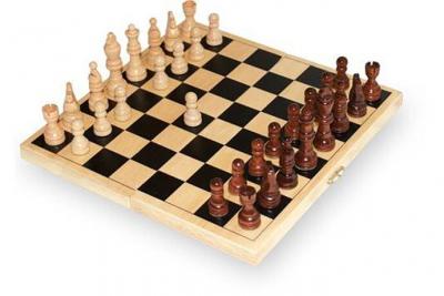 GOKI Jeu de soci&eacute;t&eacute; - Jeu d'&eacute;checs pliable ()