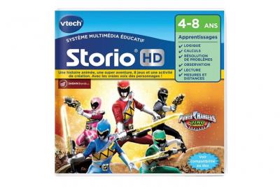 VTECH  Jeu Hd Storio - Power Rangers