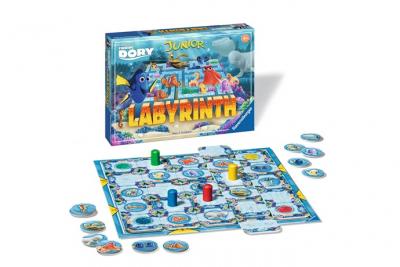 RAVENSBURGER  - 21228 - labyrinthe junior - le monde de dory - jeu 