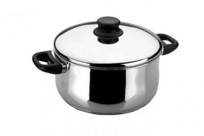 LACOR  - 14424 - marmite garinox avec couvercle - 24 cm / 7 litre