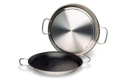 LACOR  60240 plat &agrave; pa&euml;lla inox 18 / 10 durit diam&egrave;tre 40 cm