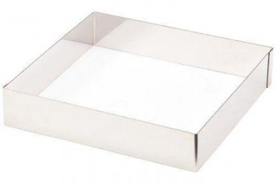 LACOR  - 68240 - cercle carre pour p&acirc;tisserie - 20 x 20 cm