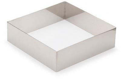 LACOR  - 68441 - cercle carre pour p&acirc;tisserie - 14 x 14 cm