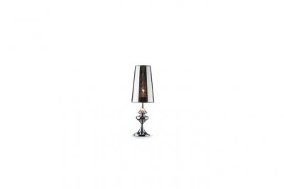 IDEAL LUX  ALFIERE TL1 Small E27 Chrome Lampe de Table