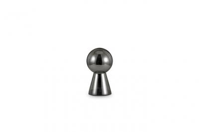 IDEAL LUX  birillo - petite lampe de table &agrave; 1 ampoule smokey grey, e27