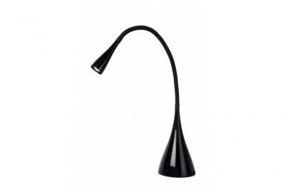 LUCIDE  Lampe de bureau LED Zozy, noir, intensit&eacute; variable, bras flexible