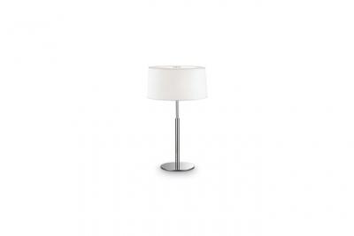  Ideal Lux Hilton - Grande Lampe De Table &Agrave; 2 Ampoules, Blanc, E14