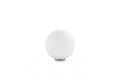 IDEALLUX Lampe de table Blanche MAPA BIANCO 1 ampoule Diam&egrave;tre 20 Cm