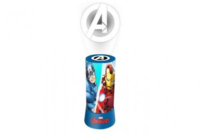 DISNEY Veilleuse projecteur - Marvel Avengers - Bleue - 19 cm