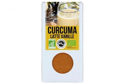 AROMANDISE  - 60g de Golden latt&eacute; curcuma vanille BIO - 