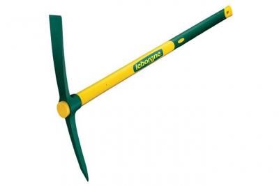 LEBORGNE  Pioche de terrassier douille ronde 2,5kg avec manche Novamax