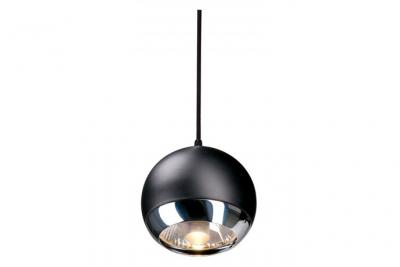 SLV Light eye suspension, pour easytec 2, chrome noir, gu10, max. 75w