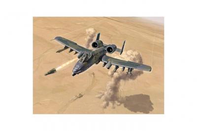 ITALERI Maquette avion  A-10A/C Thunderbolt II-1/72 - Maquette d'avion