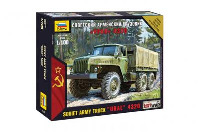 Maquette Zvezda Ural truck- 1/100 - Maquette militaire