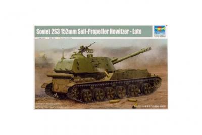 TRUMPETER Maquette avion  152mm de 2S3 sovi&eacute;tique SPG Late- - Maquette
