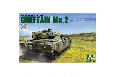GENERIQUE British Main Battle Tank Chieftain Mk.2 - 1:35e - Takom 