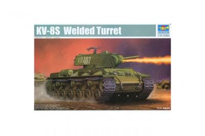 TRUMPETER Maquette  Russian KV- 8S Welded Turret- 1/35 - Maquette mili