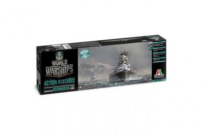 ITALERI Bismarck World of Warships  1/700 