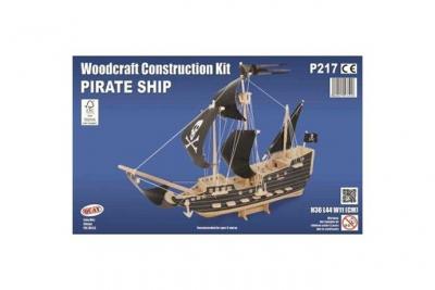 QUAY Maquette En Bois - Bateau Pirate - -