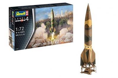 REVELL Maquette  German A4/V2 Rocket 1/72-1/72 - Maquette militaire