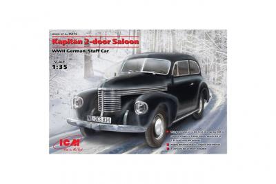 ICM Kapit&auml;n 2-door Salon Wwii German Staff Car- 1:35e - 