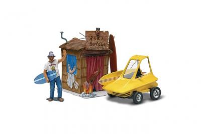 REVELL Maquette voiture et figurine : Surfite avec figurine Ed Roth  