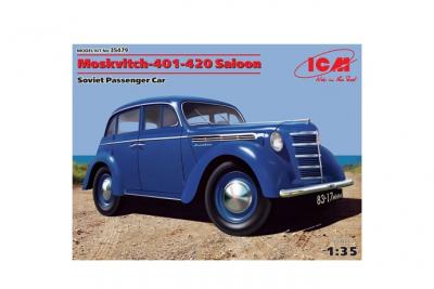 ICM Maquette  Moskvitch-401-420 Saloon, Soviet Passenger Car- 1/35 - M