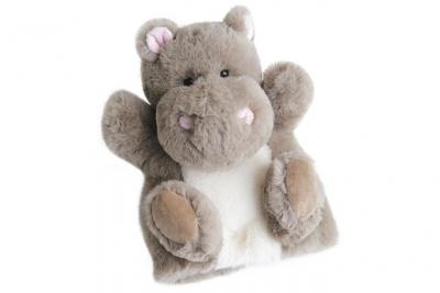 HISTOIRE D OURS Peluche Marionnette hippo Multicolore Histoire D'Ours
