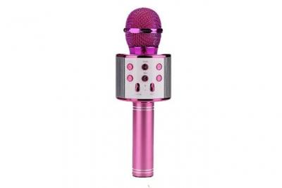  Microphone De Karaok&eacute; Sans Fil Bluetooth Pour IPhone, Android, Micro Portable Pour KTV, Home, Party ROSE 
