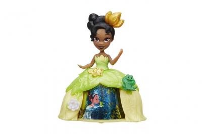 HASBRO Mini Princesse Disney Little Kingdom Robe tournante : Tiana  