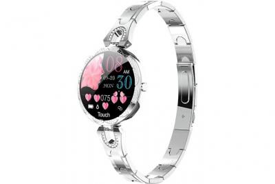 CHRONUS Montre Connect&eacute;e AK15 Fitness Tracker IP68 Etanche-Noir- 