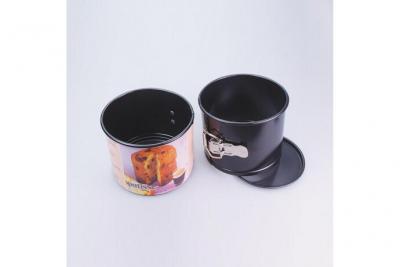 PATISSE Moule &agrave; charni&egrave;re &agrave; bord haut en aluminium anti adh&eacute;sif - 12cm