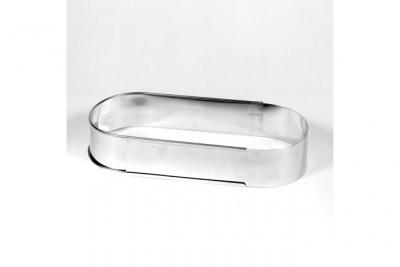 PATISSE  02168 Moule &Agrave; P&acirc;tisserie Ovale Extensible Inox Argent 27 X 12 X 7 Cm