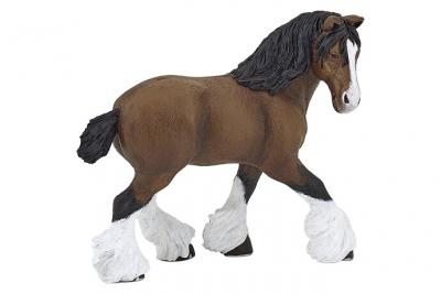 PAPO Chevaux, Poulains Et Poneys Jument Shire Baie