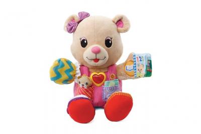 VTECH BABY Peluche Ourson Juliette 1, 2, 3 Habille-Moi  
