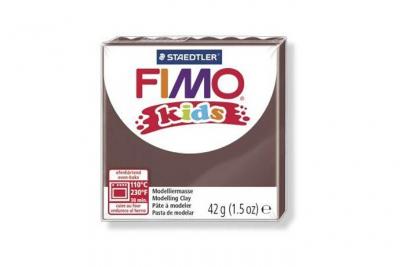 STAEDTLER FIMO Lot de 3 kids P&acirc;te &agrave; modeler, durcissante au four, marron, 42 g