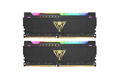 PATRIOT MEMORY M&eacute;moire RAM  Viper Elite PVSR416G320C8K 16Go (8x2Go) DDR4 3200MHz C18 Noir