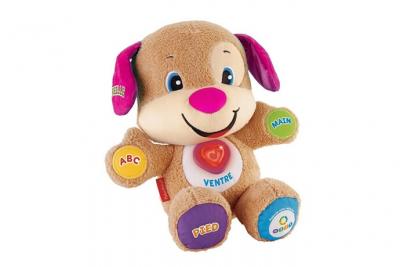 FISHER PRICE Peluche int&eacute;ractive SIS &eacute;veil progressif - CGR41