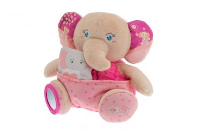 CHICCO Peluche El&eacute;phant Rose 