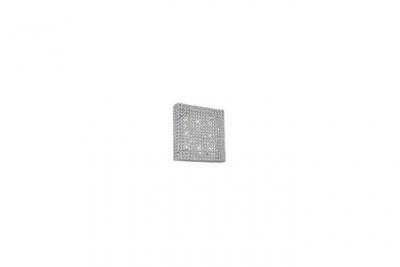  Plafonnier Chrome en cristal ADMIRAL 8 ampoules