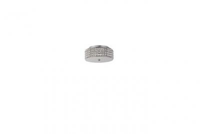 IDEAL LUX  Roma - Petit Plafonnier &Agrave; 4 Ampoules Au Fini Chrome, G9