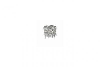 IDEAL LUX  Royal - Petite Suspension &Agrave; 8 Ampoules Au Fini Chrome, G9