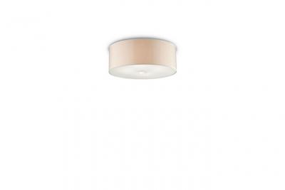 IDEAL LUX Plafonnier Bois WOODY 4 ampoules