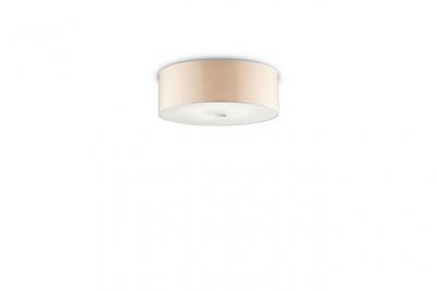 IDEAL LUX Plafonnier Bois WOODY 5 ampoules
