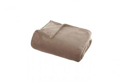 ATMOSPHERA Plaid Doux Uni Flanel 125x150cm Lin