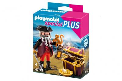 PLAYMOBIL 4783  Flibustier avec Tr&eacute;sor Royal
