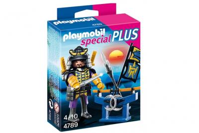 Playmobil sp&eacute;cial plus 4789 samura&iuml; avec katana et arsenal 4789